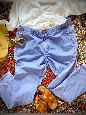 Tommy Bahama Pigment-Dyed Chinos – Lilac/Periwinkle 40x34 coastal resort vibes